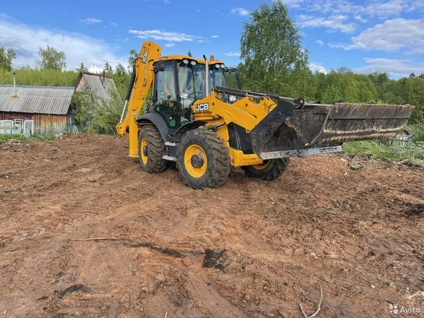 Услуги экскаватора-погрузчика,трактора JCB