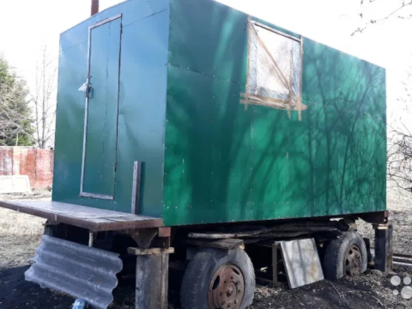 Вагон дом бытовка на колесах