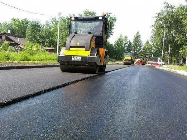 Укладка асфальта, асфальтирование