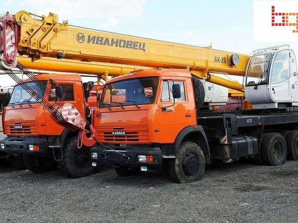 Аренда автокрана 25