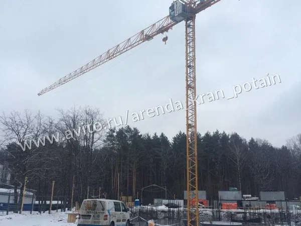 Аренда башенных кранов Potain г.п. 5-8 тонн
