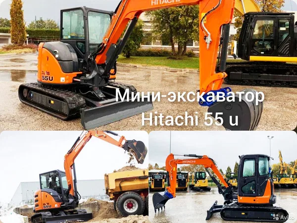 Аренда мини-экскаватора kubota с машинистом