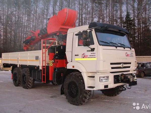 Бурильно-крановая машина Taurus 055A на шасси КамАЗ 43118