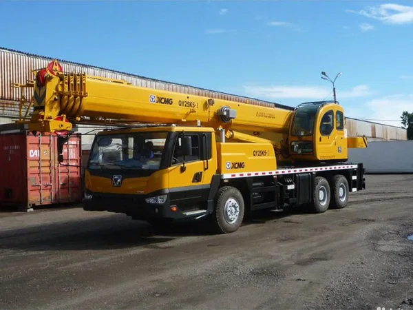 Аренда услуги автокрана xcmg qy 25 тонн