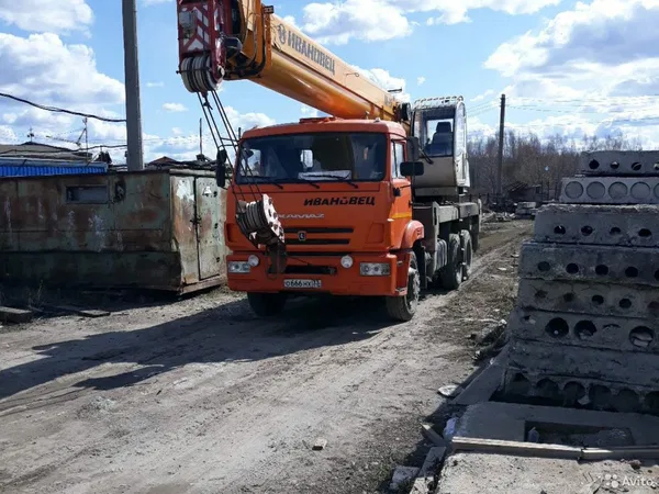 Услуги автокрана 25тонн