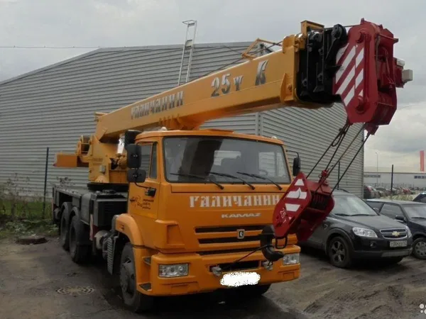 Аренда крана 25 тн. Галичанин