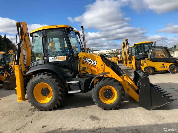 Аренда экскаватора погрузчика JCB 3CX pothole mast
