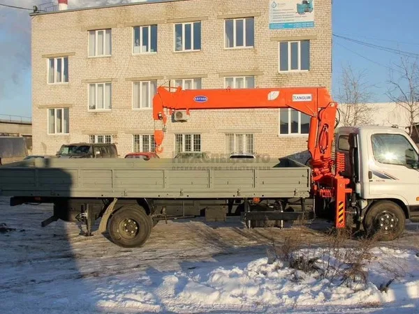 Кран-борт, 5т, 7т, 10т, 12т, Манипулятор, кранборт