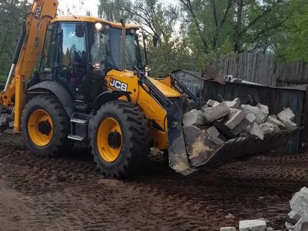 Аренда, услуги экскаватора погрузчика JCB 4