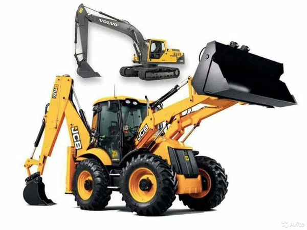 Аренда экскаватор погрузчик JCB 4CX