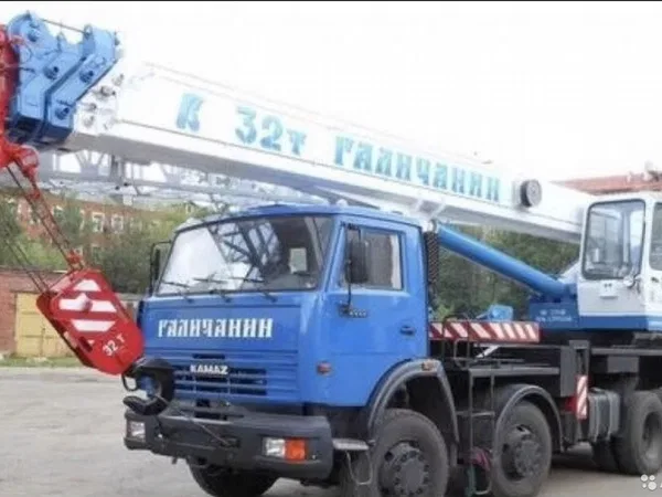 Кран 32 т на базе Камаз