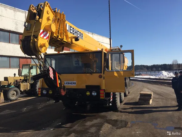 Аренда автокран-вездеход 50т liebherr