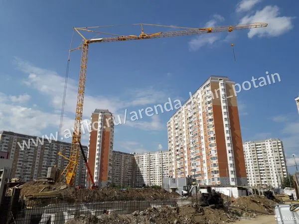 Самовозводимый башенный кран Potain IGO50 в аренду