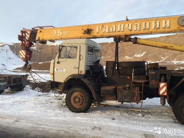 Услуги автокрана 25 тонн вылет стрелы 21 м. + 7 м