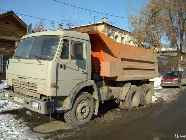 Камаз самосвал,погрузчик-экскаватор, навоз, перегн