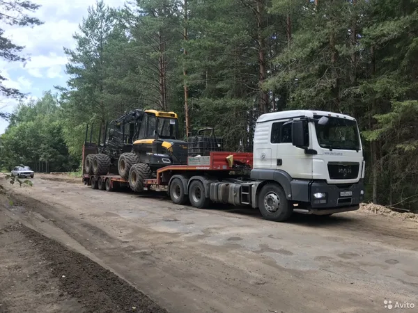 Перевозка тралом, аренда трала