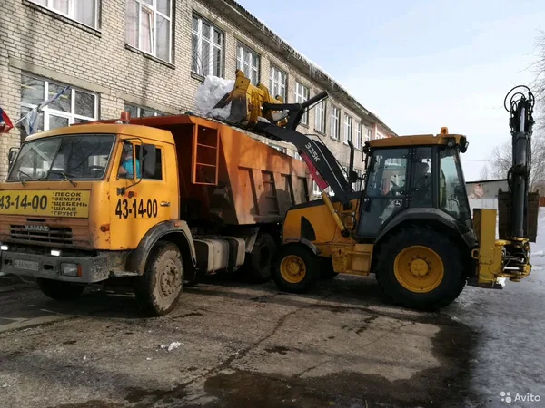 Экскаватор погрузчик, аренда