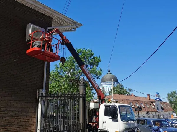 Манипулятор с монтажной корзиной ногинский район