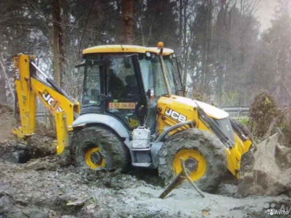 Аренда экскаватора-погрузчика JCB