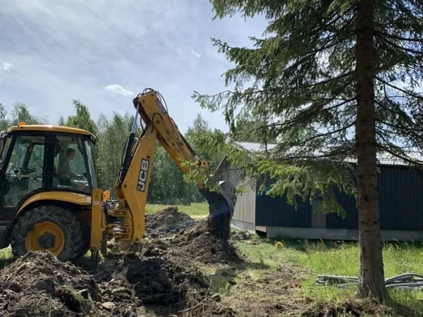 Экскаватор погрузчик jcb