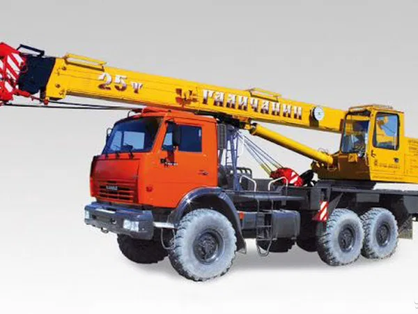 Автокран вездеход 25тн 22м