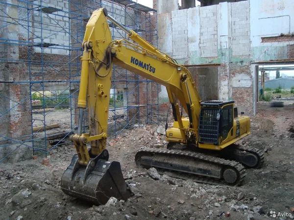 Услуги аренда гусеничного экскаватора Komatsu 450