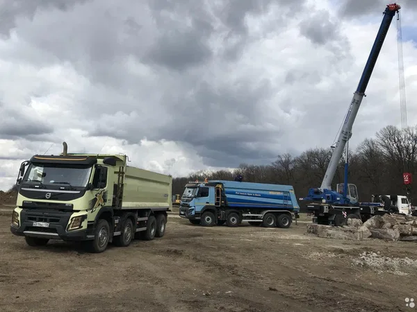 Услуги самосвала Volvo