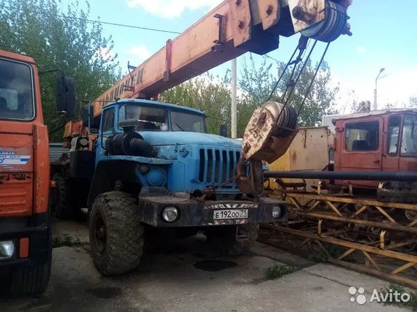 Автокран Ульяновец МКТ-25.5 на шасси УРАЛ 4320