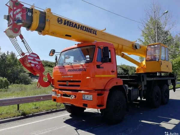 Автокран 25 и 32 тонны аренда, монипуляторы