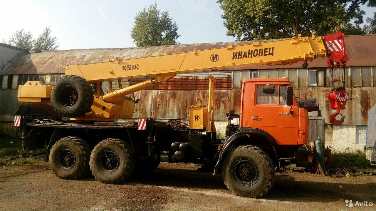 Услуги крана вездехода. Аренда автокрана