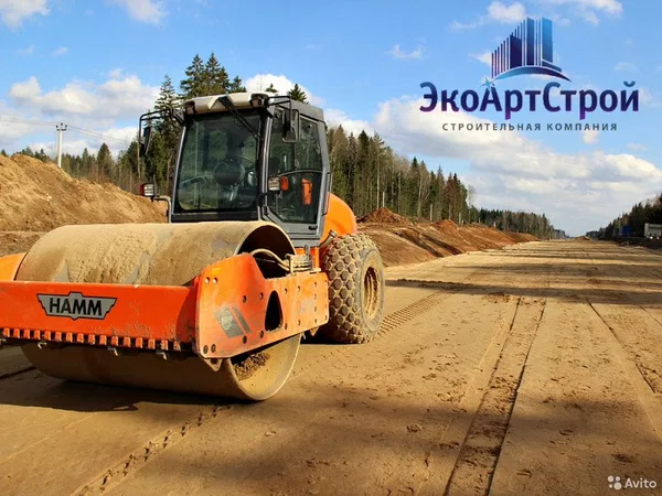 Аренда катка, грунтовый каток