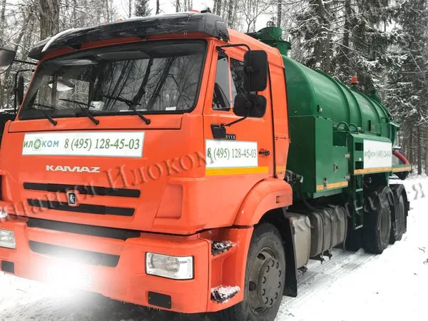 Аренда илососа. Откачка гнб, бентонита, шлама