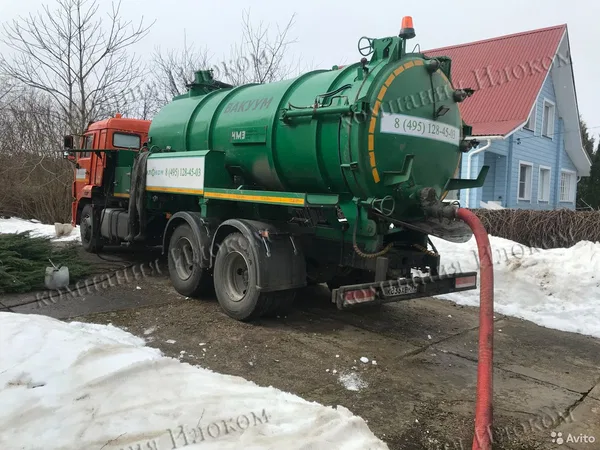 Откачка автомойки с размывом. Услуги илососа
