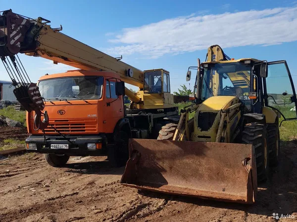 Экскаватор погрузчик автокран 16т.20т.25.тонн