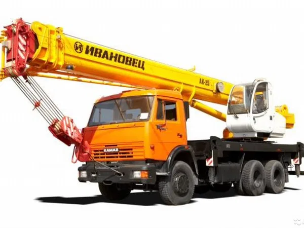 Услуги автокрана 25 тонн