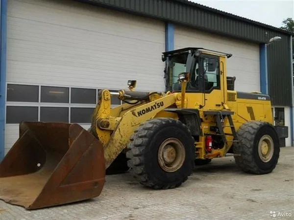 Услуги фронтального погрузчика Komatsu WA470-3