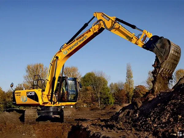 Услуги экскаватора гусеничного jcb 220 гидромолот