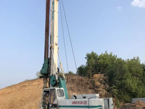 Бурение под сваи