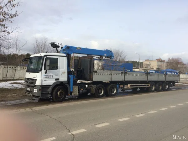 Манипулятор 20 тонн с полуприцепом, длинномер