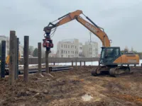 Аренда ямобура, аренда вибропогружателя