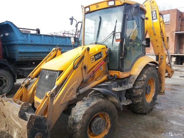 Экскаватор-погрузчик JCB3cx, Маз 5551
