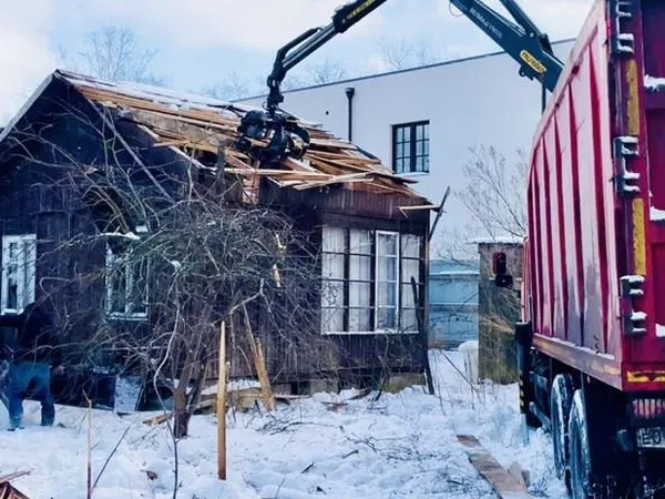 Снос домов,вывоз мусора. Аренда Ломовоза. Демонтаж