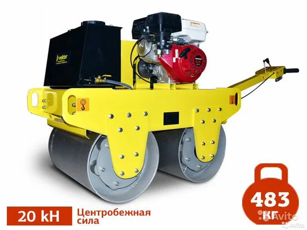 Аренда / прокат двухвальцового виброкатка