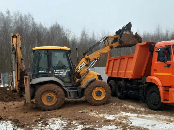 Услуги импортного экскаватора погрузчика jcb 3cx