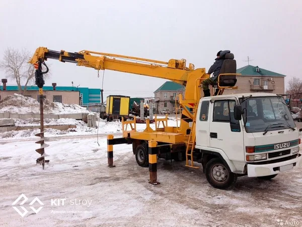 Аренда ямобура Isuzu/Aichi D-502 с водителем