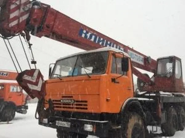 Автокран Клинцы КС-55713-5К. На базе КАМАЗ 43118