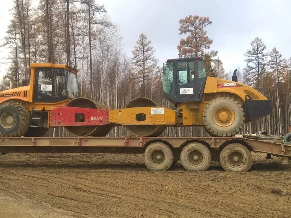 Вибрационный каток дорожный sany YZ18C