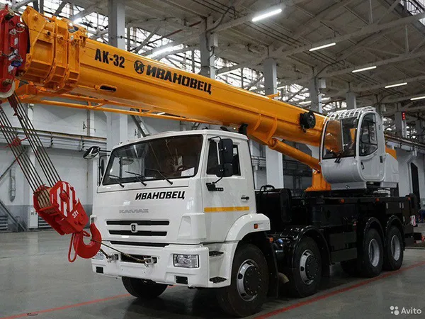 Услуги автокрана Ивановец 32 тонны