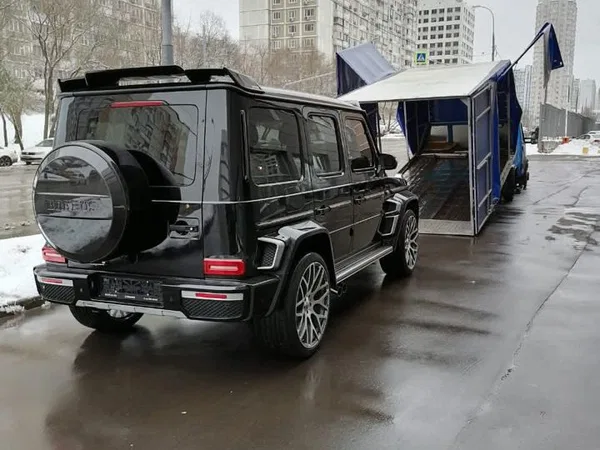 Крытый эвакуатор