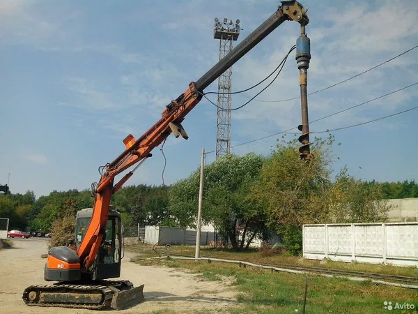 Мини ямобур, Hitachi аренда